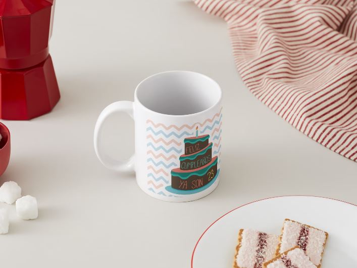 Anniversaire - 045-23 / MUG 11oz avec imprimé enveloppant