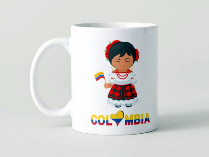 Colombia 003 / MUG 11oz con impresión envolvente