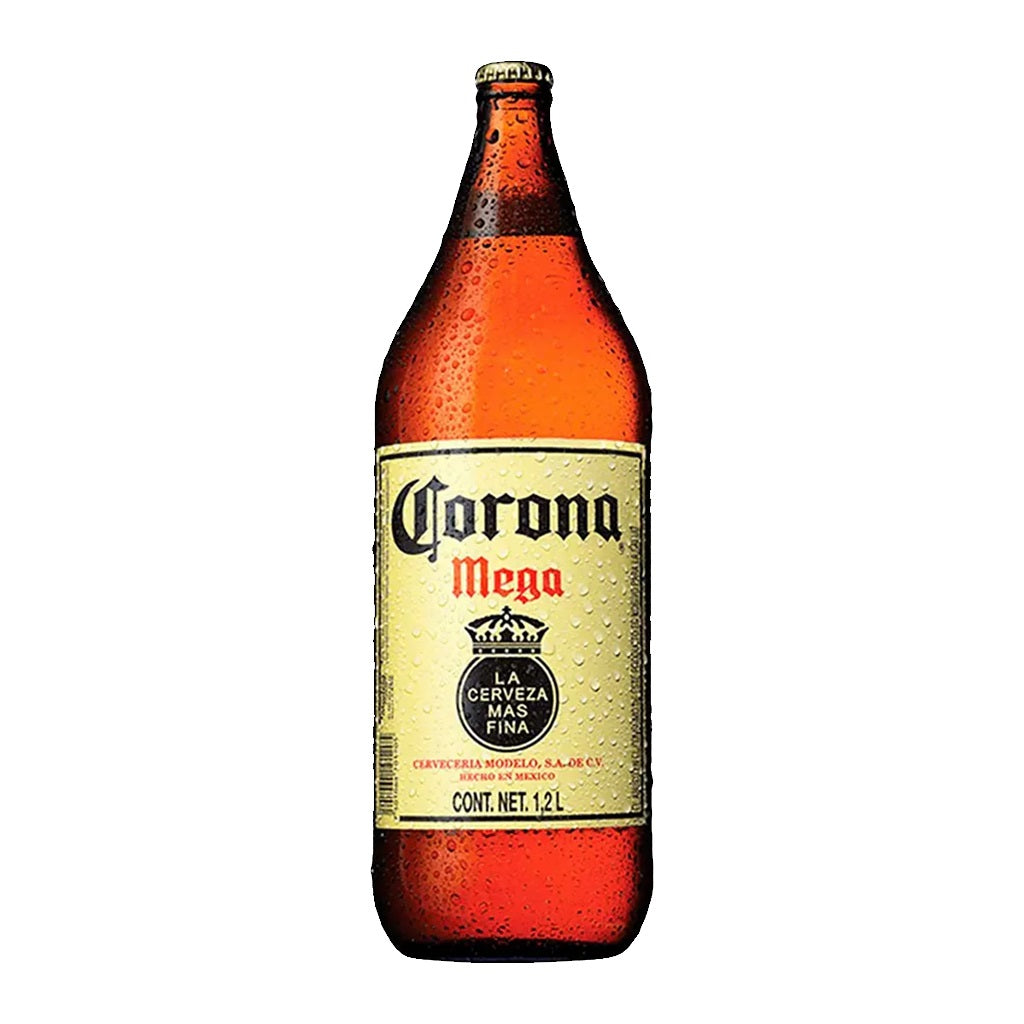 BIÈRE CORONA 1,2 LT MEGA - VERRE - carton 12 u