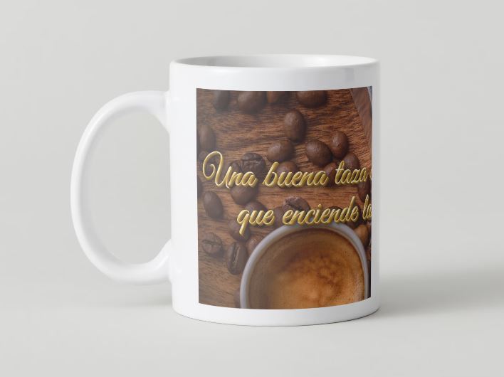 Coffee Quotes - 14 / 11oz MUG with wraparound print