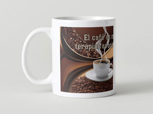 Coffee phrases - 015 / 11oz MUG with wraparound print