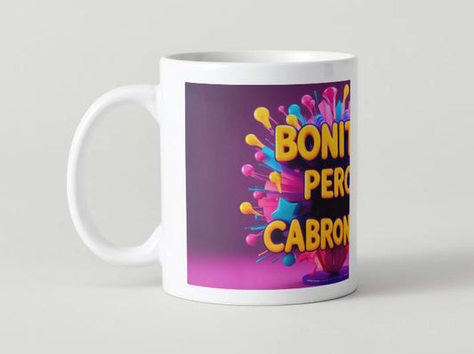 Mexican Phrases - 047 / MUG 11oz with wraparound printing