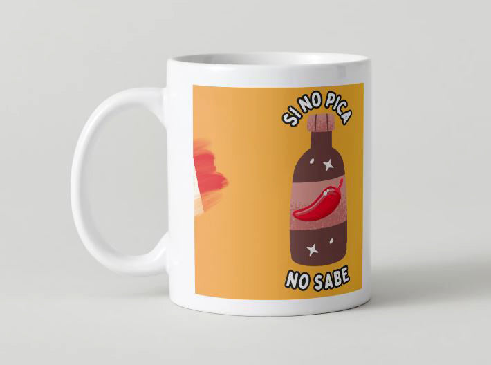 Frases Mexicanas - 072 / MUG 11oz con impresión envolvente