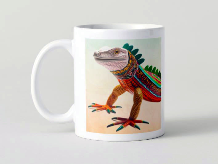 Alebrije Iguana 020 / MUG 11oz with wraparound print