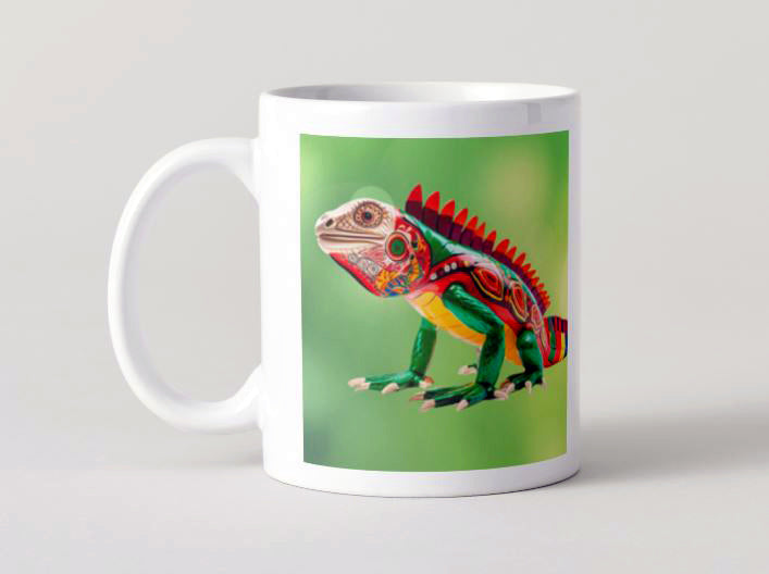 Alebrije Iguana 024 / MUG 11oz with wraparound print