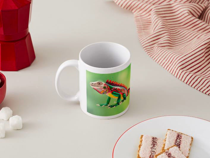 Alebrije Iguana 024 / MUG 11oz with wraparound print