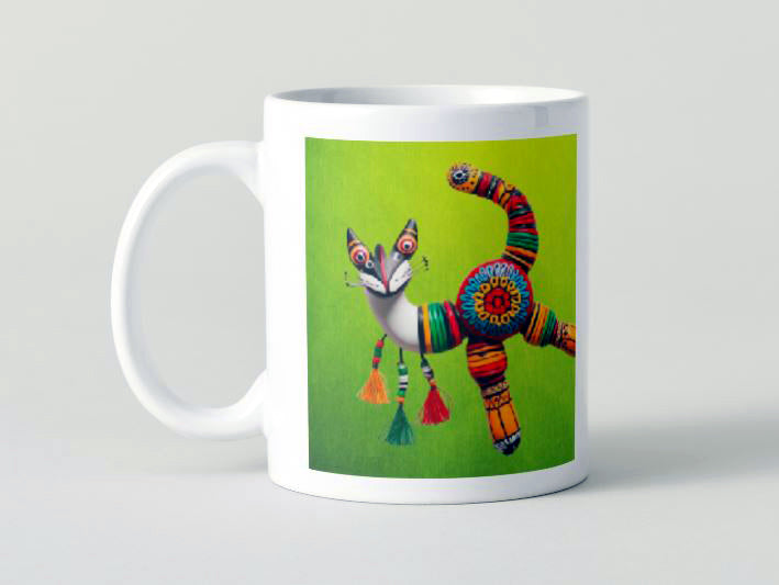 Alebrije Lagartija 027 / MUG 11oz con impresión envolvente