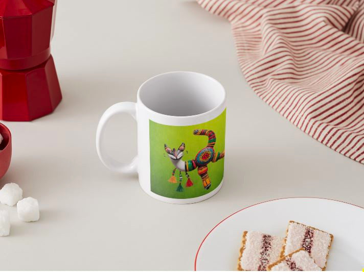 Alebrije Lagartija 027 / MUG 11oz con impresión envolvente