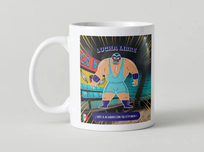 Wrestling - 001 / 11oz MUG with wraparound print