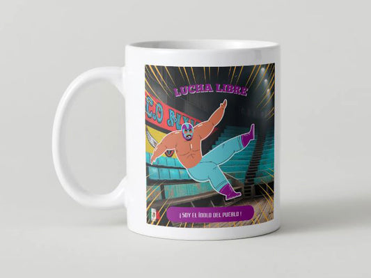 Wrestling - 007 / 11oz MUG with wraparound print