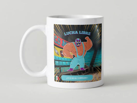 Wrestling - 008 / 11oz MUG with wraparound print