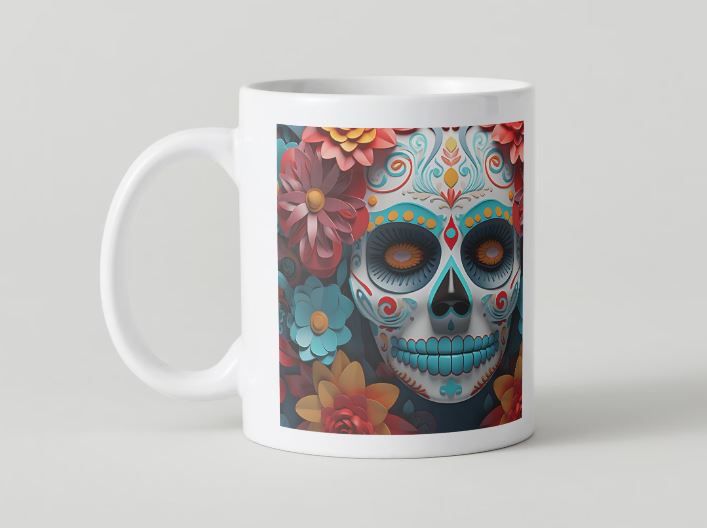 Muertos - 09 / MUG 11oz con impresión envolvente