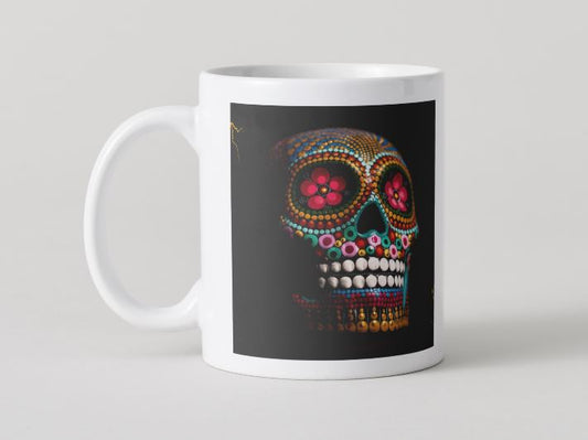 Muertos - 017b / MUG 11oz con impresión envolvente