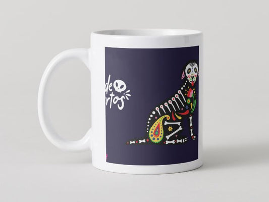 Muertos - 018 / MUG 11oz con impresión envolvente