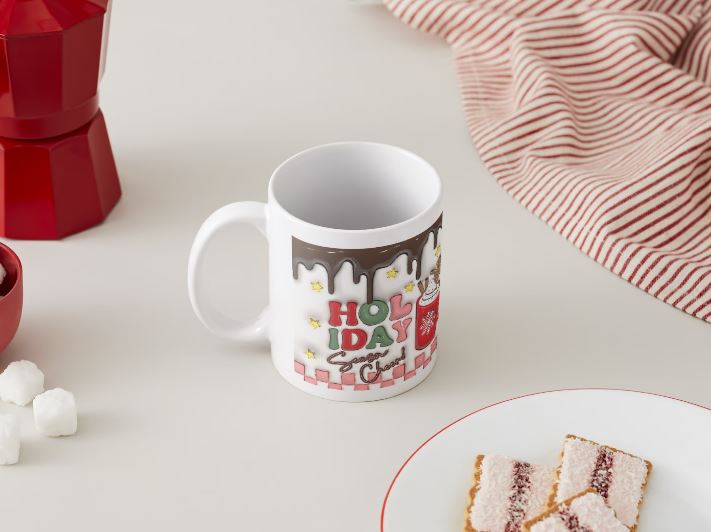 Navidad - 014d / MUG 11oz con impresión envolvente