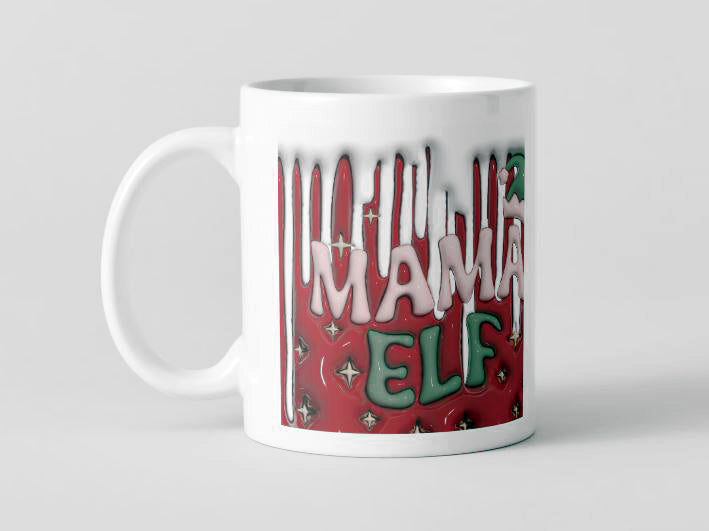 Noël - 014e / MUG 11oz avec imprimé enveloppant