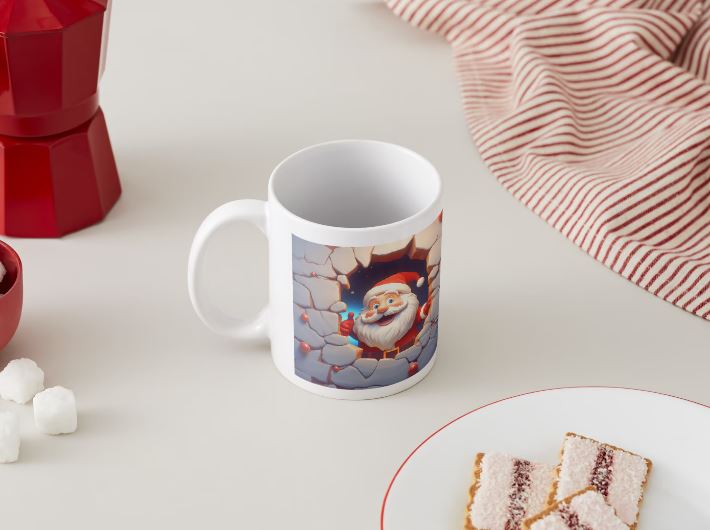 Navidad - 001c / MUG 11oz con impresión envolvente