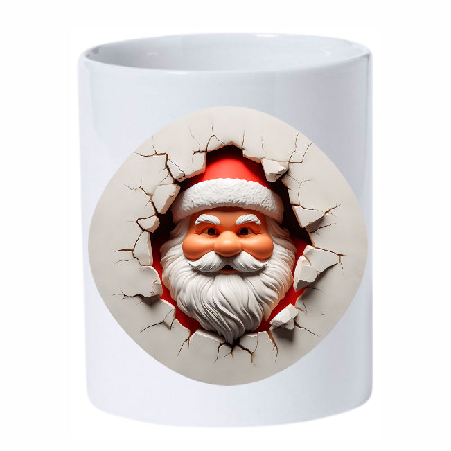 Navidad - 001h / MUG 11oz con impresión frontal