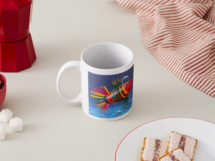 Alebrije Fish 033 / 11oz MUG with wraparound print