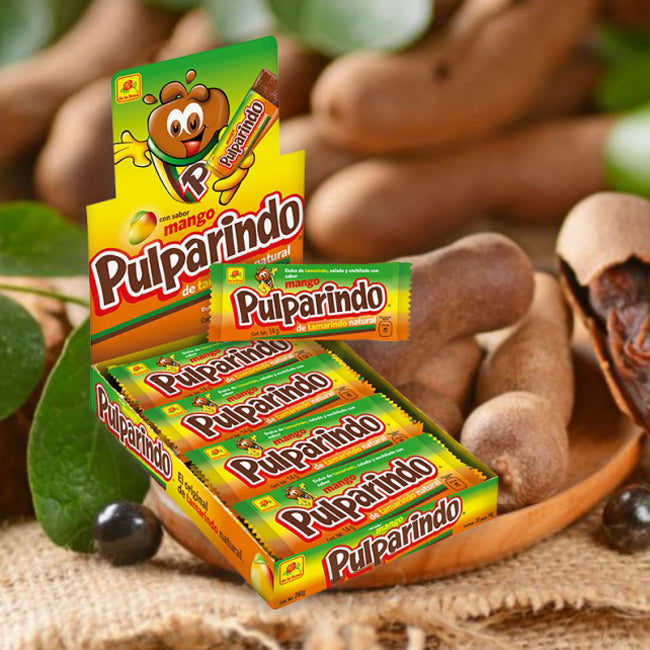 Pulparindo Mango "De la Rosa" 20 units - 14 gr each