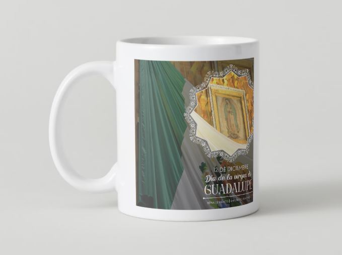 Religión 001 Virgen / MUG 11oz con impresión envolvente