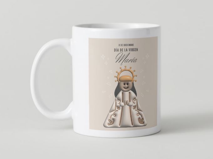 Religion 006 Vierge / MUG 11oz avec imprimé enveloppant